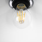 Lucande Amelia pendant light, 3-bulb, 33.5 in, black