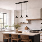 Amelia 33 1/2" Black Pendant Light