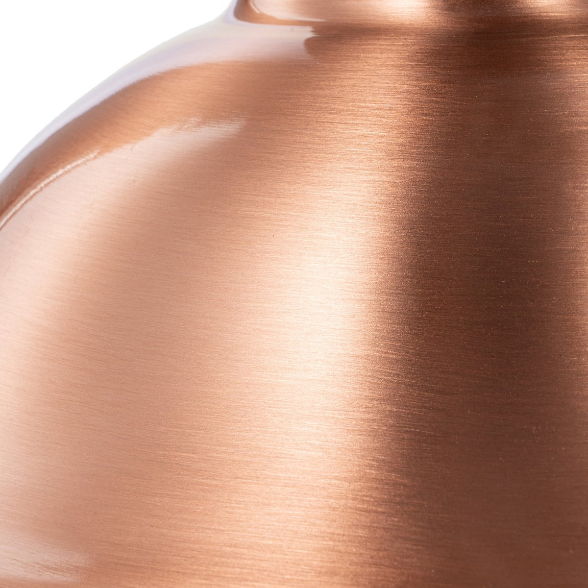 Lucande Clint pillar light, 19.6 in, copper-coloured, metal