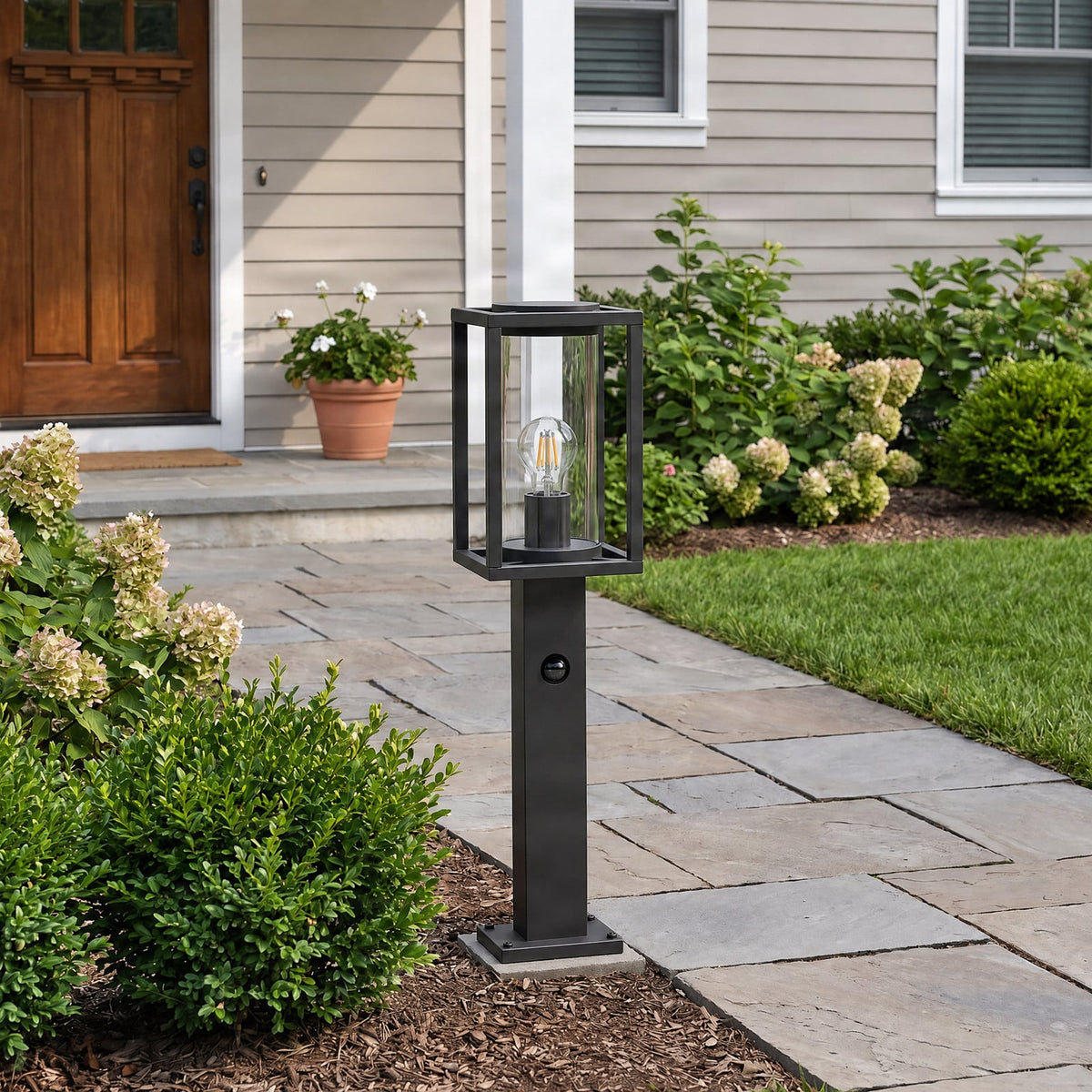 Ferda 23 3/4" Anthracite Sensor Path Light