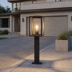 Ferda 23 3/4" Anthracite Sensor Path Light