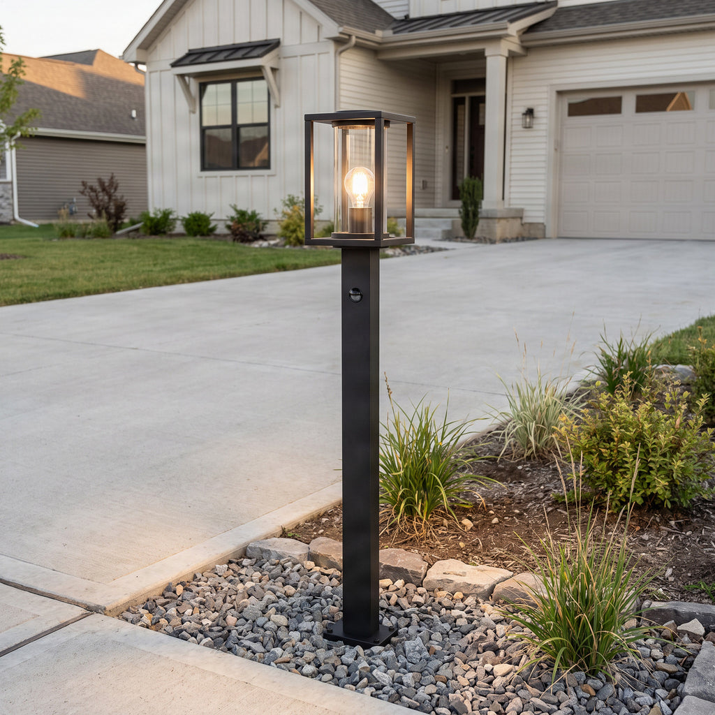 Ferda 39 1/2" Anthracite Sensor Path Light