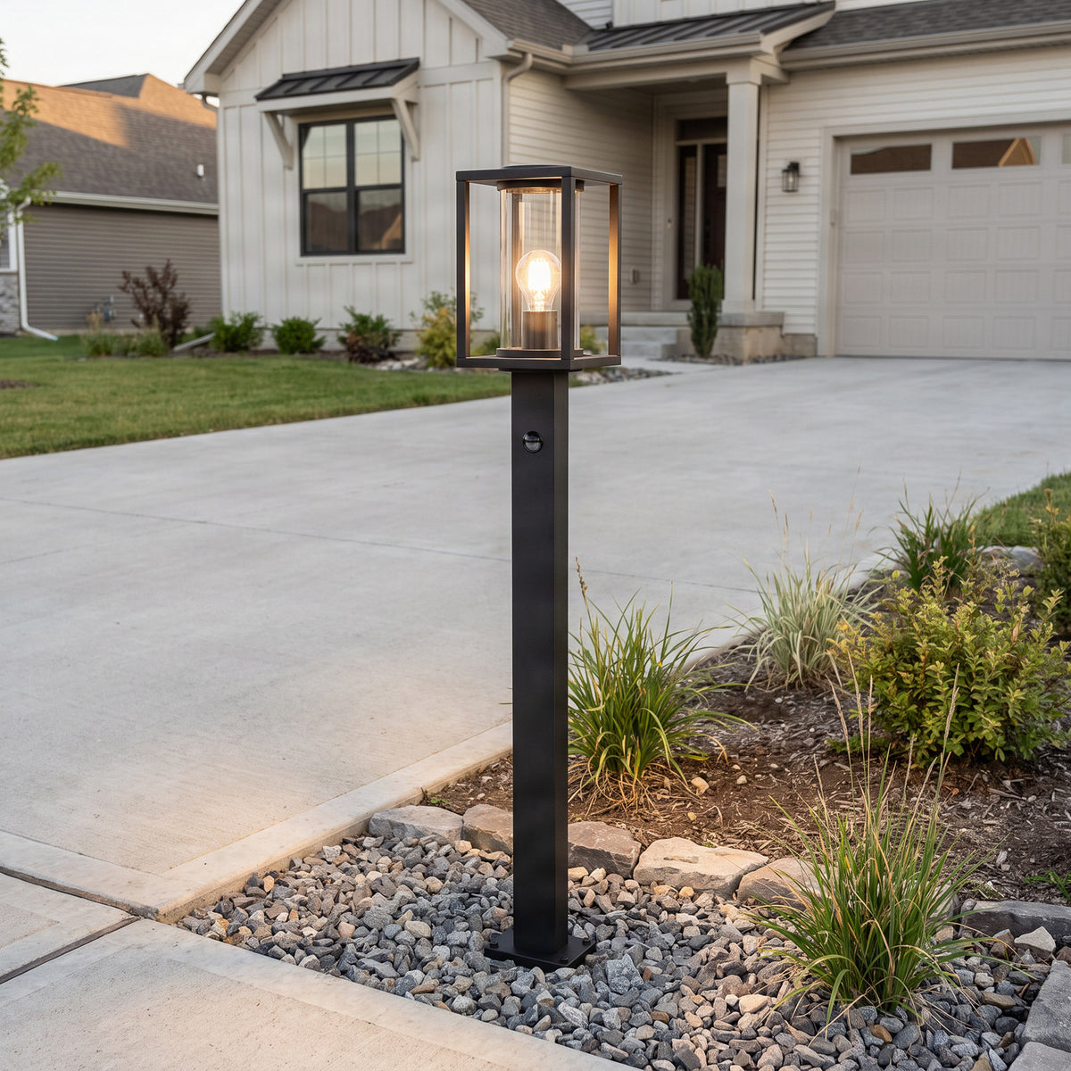 Ferda 39 1/2" Anthracite Sensor Path Light