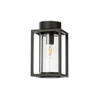 Ferda 6 1/2" Anthracite Outdoor Ceiling Light