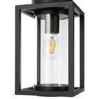 Ferda 6 1/2" Anthracite Outdoor Ceiling Light