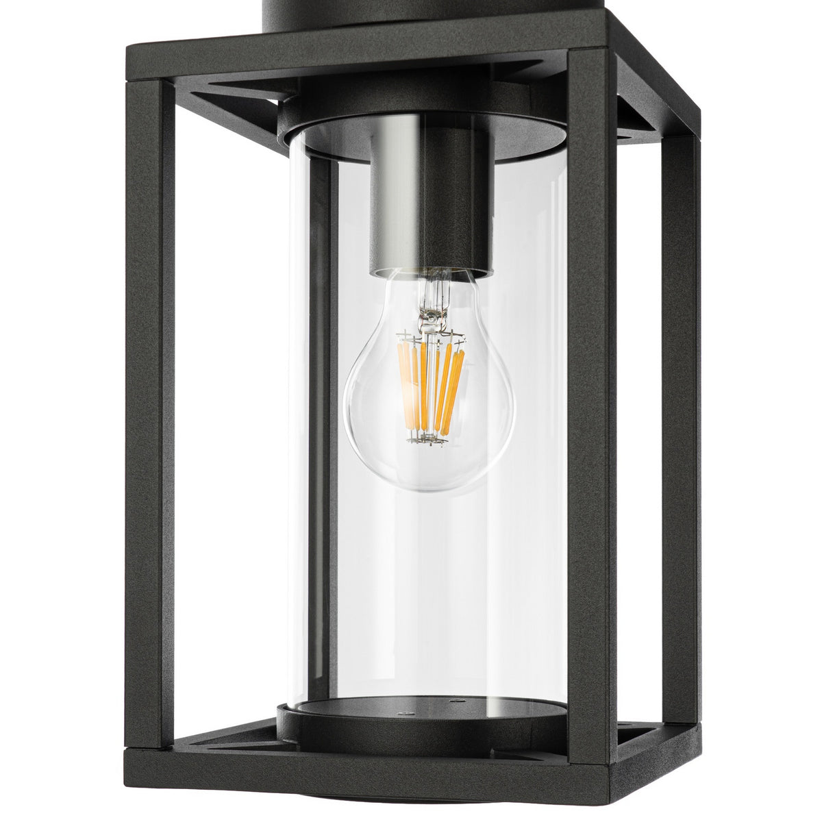 Ferda 6 1/2" Anthracite Outdoor Ceiling Light