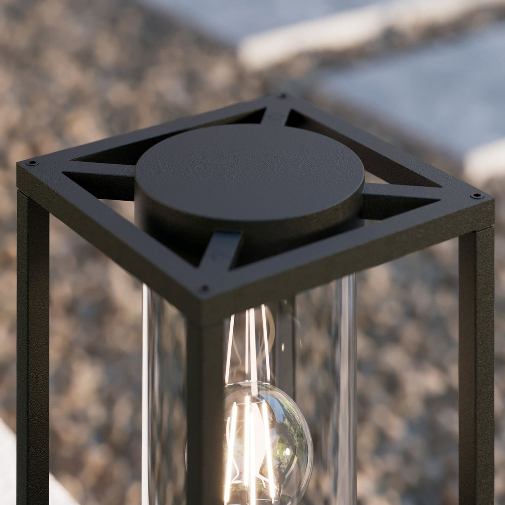 Ferda 14 1/2" Anthracite Base Lamp