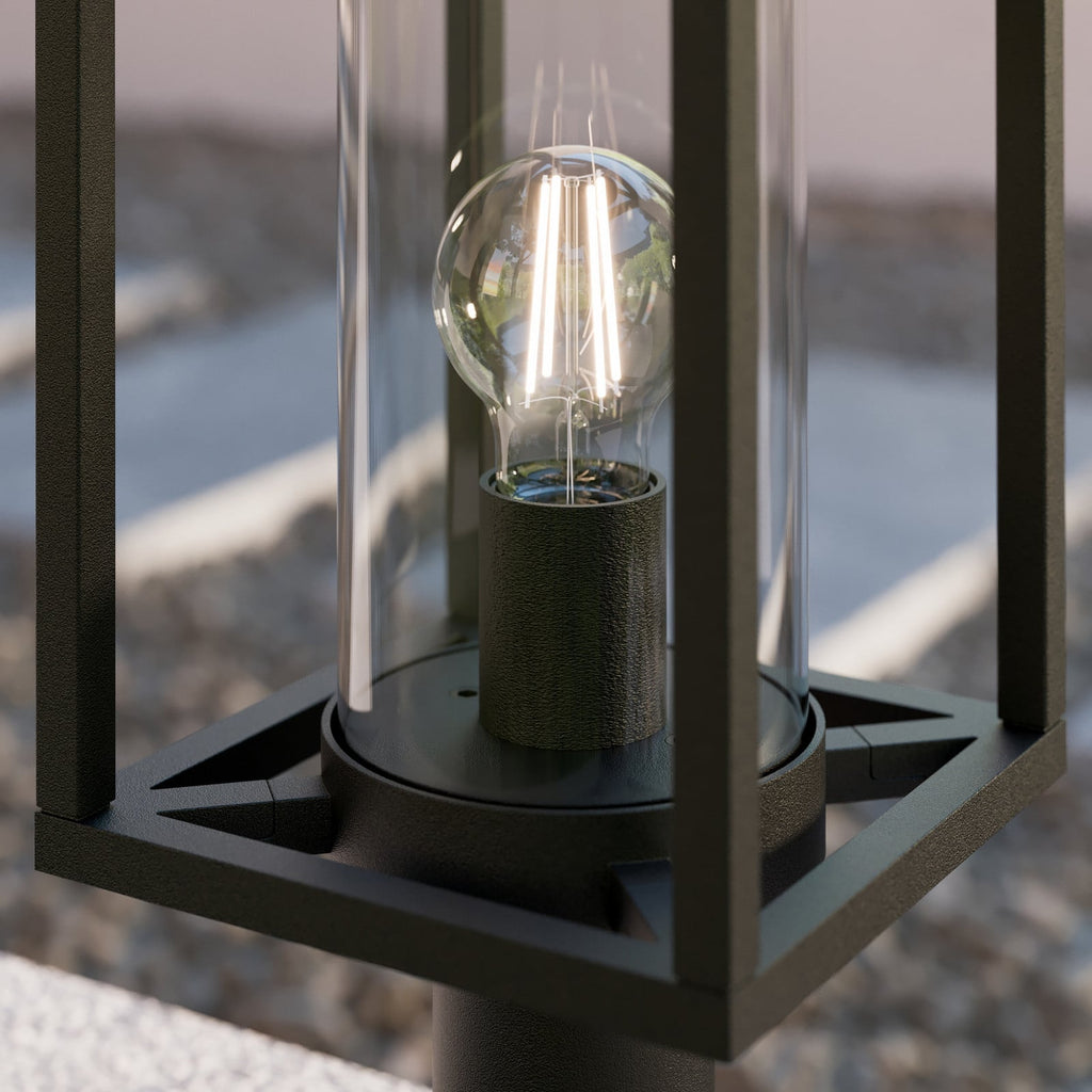 Ferda 14 1/2" Anthracite Base Lamp