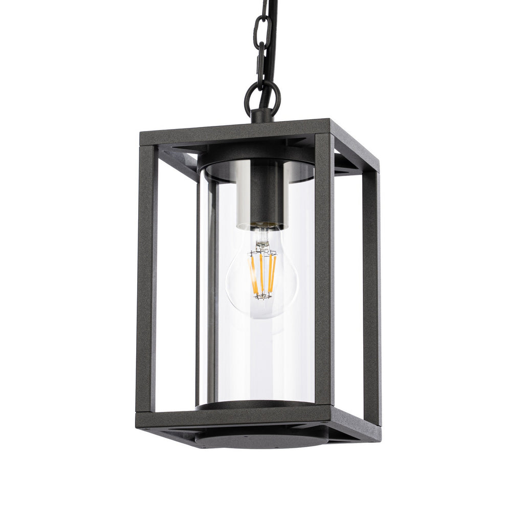 Ferda 6 1/2" Anthracite Outdoor Pendant Light
