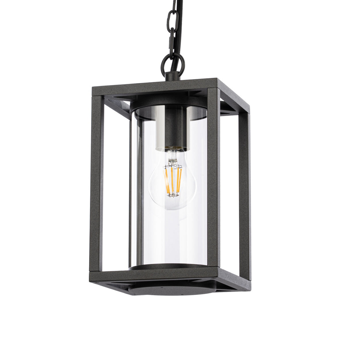 Ferda 6 1/2" Anthracite Outdoor Pendant Light