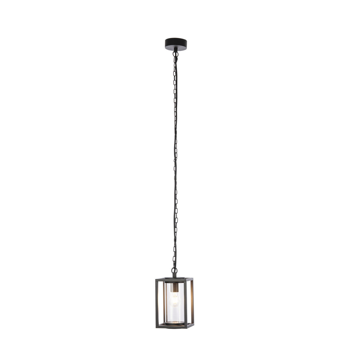 Ferda 6 1/2" Anthracite Outdoor Pendant Light