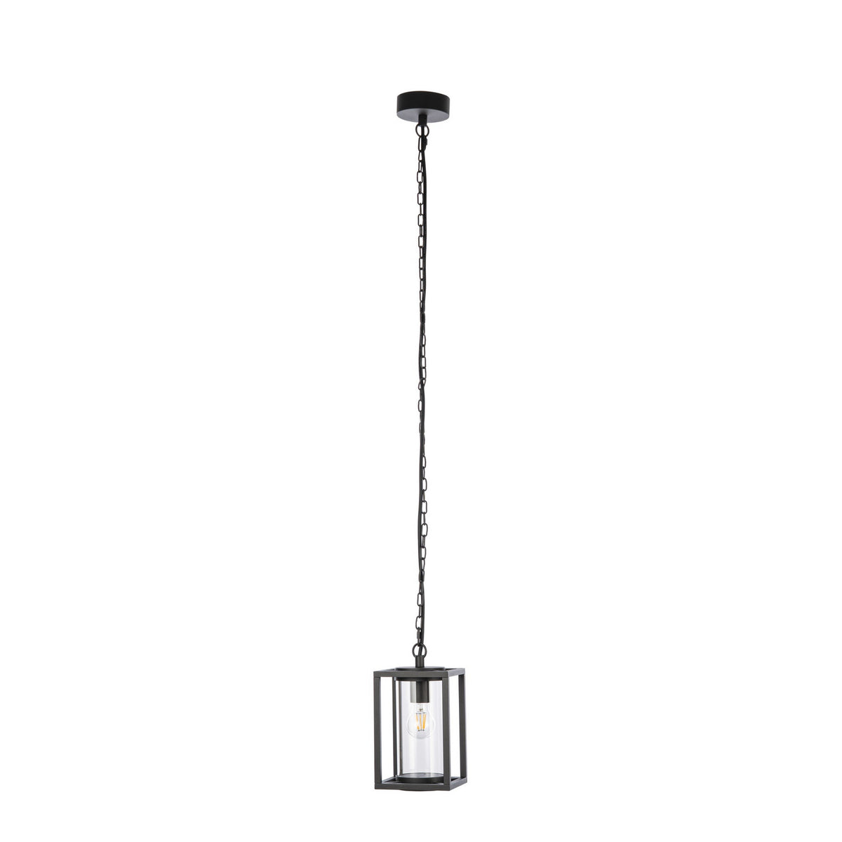 Ferda 6 1/2" Anthracite Outdoor Pendant Light