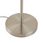 Aovan 67" Nickel Floor Lamp with Shelf & USB Port