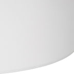 Lucande Aovan floor lamp, nickel, shelf, USB port