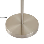Aovan 67" Nickel Floor Lamp with Shelf & USB Port