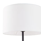 Aovan 67" Black Floor Lamp with Shelf