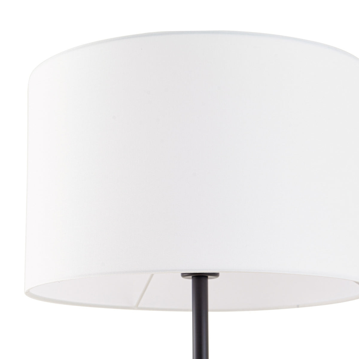 Aovan 67" Black Floor Lamp with Shelf