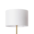 Aovan 67" Brass Floor Lamp with Shelf & USB Port