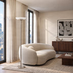 Ragna 71" Nickel LED Floor Lamp