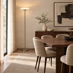 Ragna 71" Nickel LED Floor Lamp