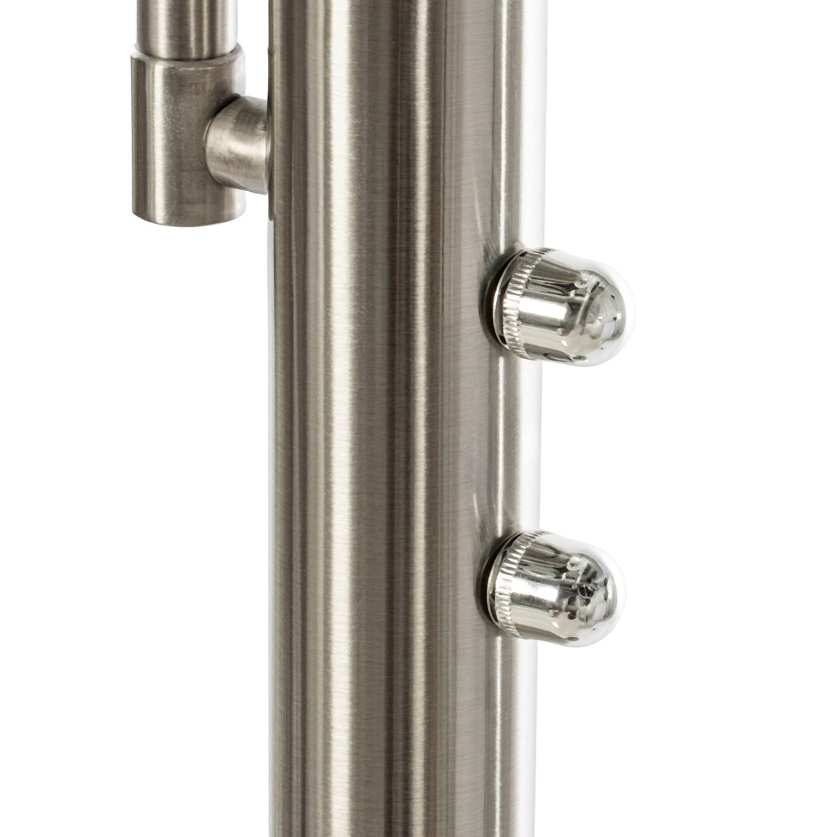 Ragna 71" Nickel LED Floor Lamp with Reading Light