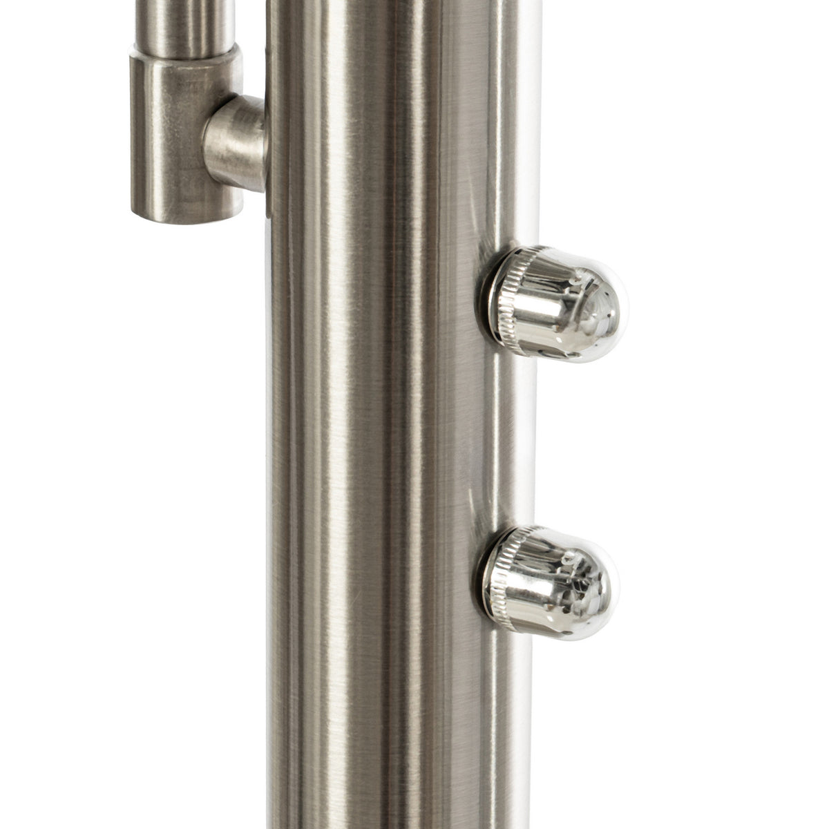 Ragna 71" Nickel LED Floor Lamp with Reading Light