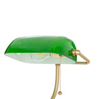 Lucande Milenka table lamp, brass, height 15.35 in, metal