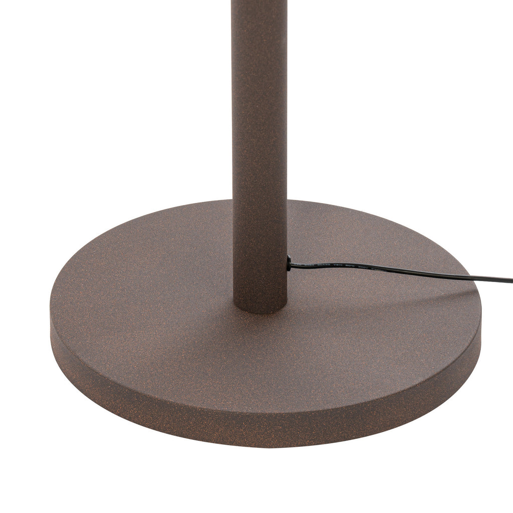 Ragna 71" Brown LED Floor Lamp with Reading Light
