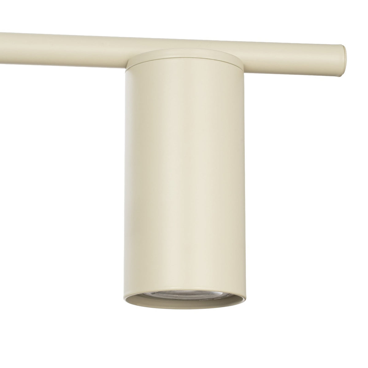 Lucande Marilou ceiling light, beige, 4-bulb, 27.56 in
