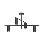 Marilou 27 3/4" Black Ceiling Light