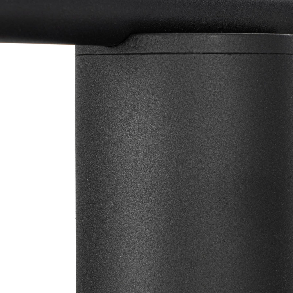 Lucande Marilou ceiling light, black, 4-bulb, Ø 27.56 in