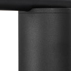 Lucande Marilou ceiling light, black, 4-bulb, Ø 27.56 in