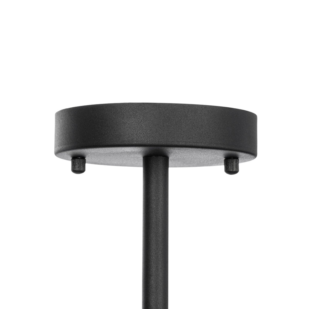 Lucande Marilou ceiling light, black, 4-bulb, Ø 27.56 in