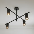 Marilou 27 3/4" Black Ceiling Light