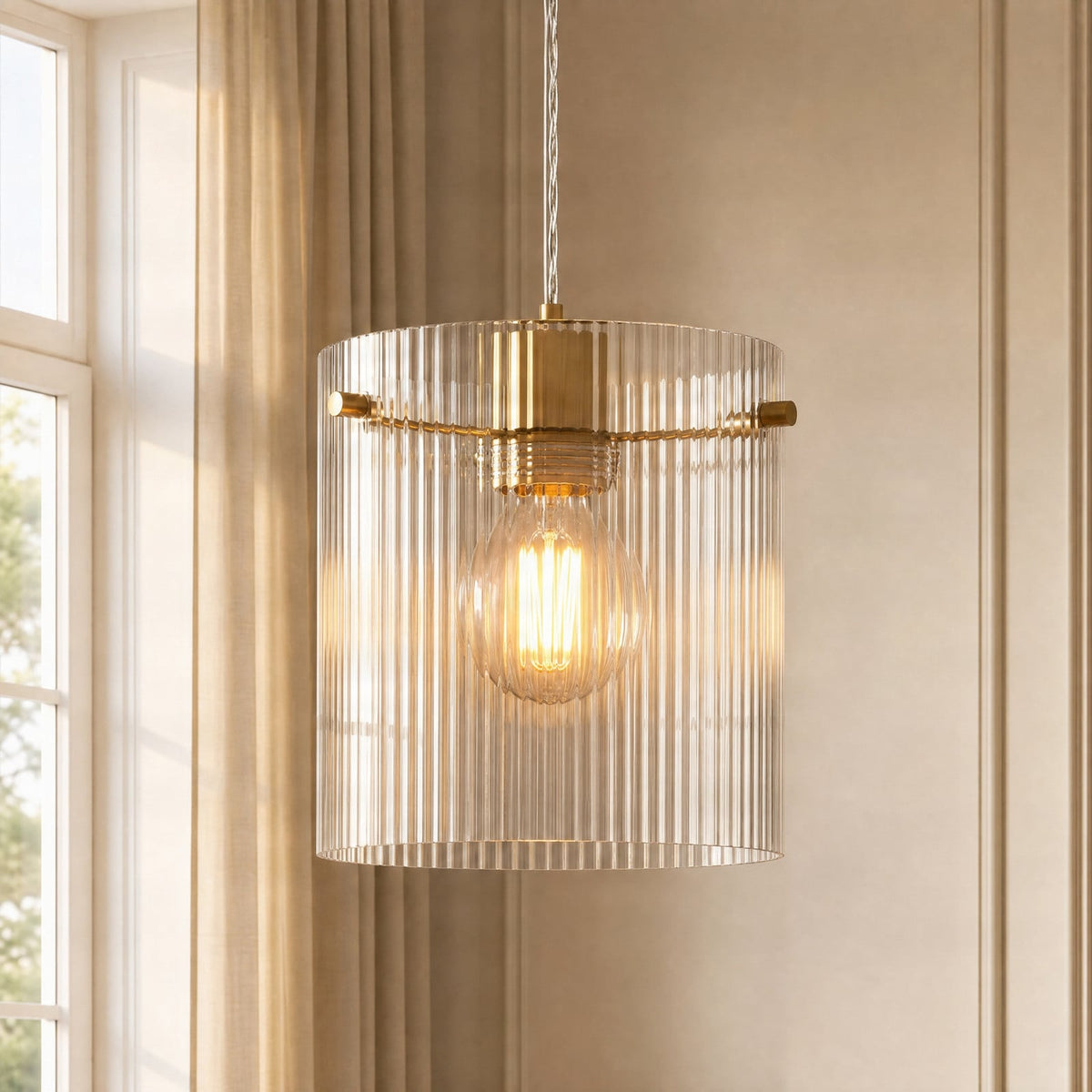 Lucande Carlie pendant light