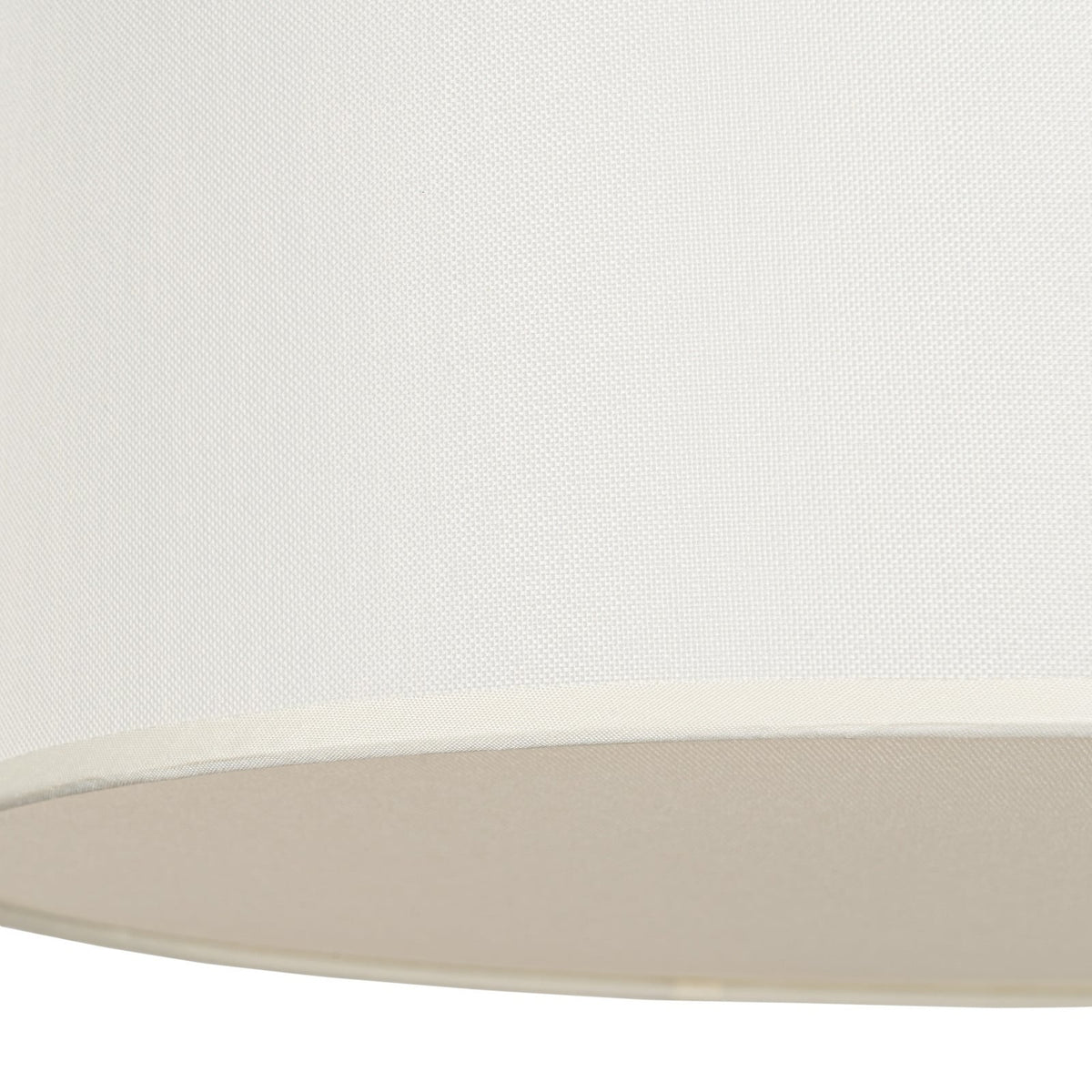 Lucande Avery ceiling light, 13.7 in, beige, fabric
