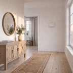 Lucande Heiko wall light, up/down, plaster, white, height 4.7 in