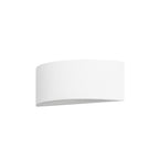 Lucande Aurel wall uplighter, plaster, width 11.8 in, up/down