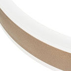 Lucande Kolo LED hanging light, 44 in, 3-bulb, brown, dimmable