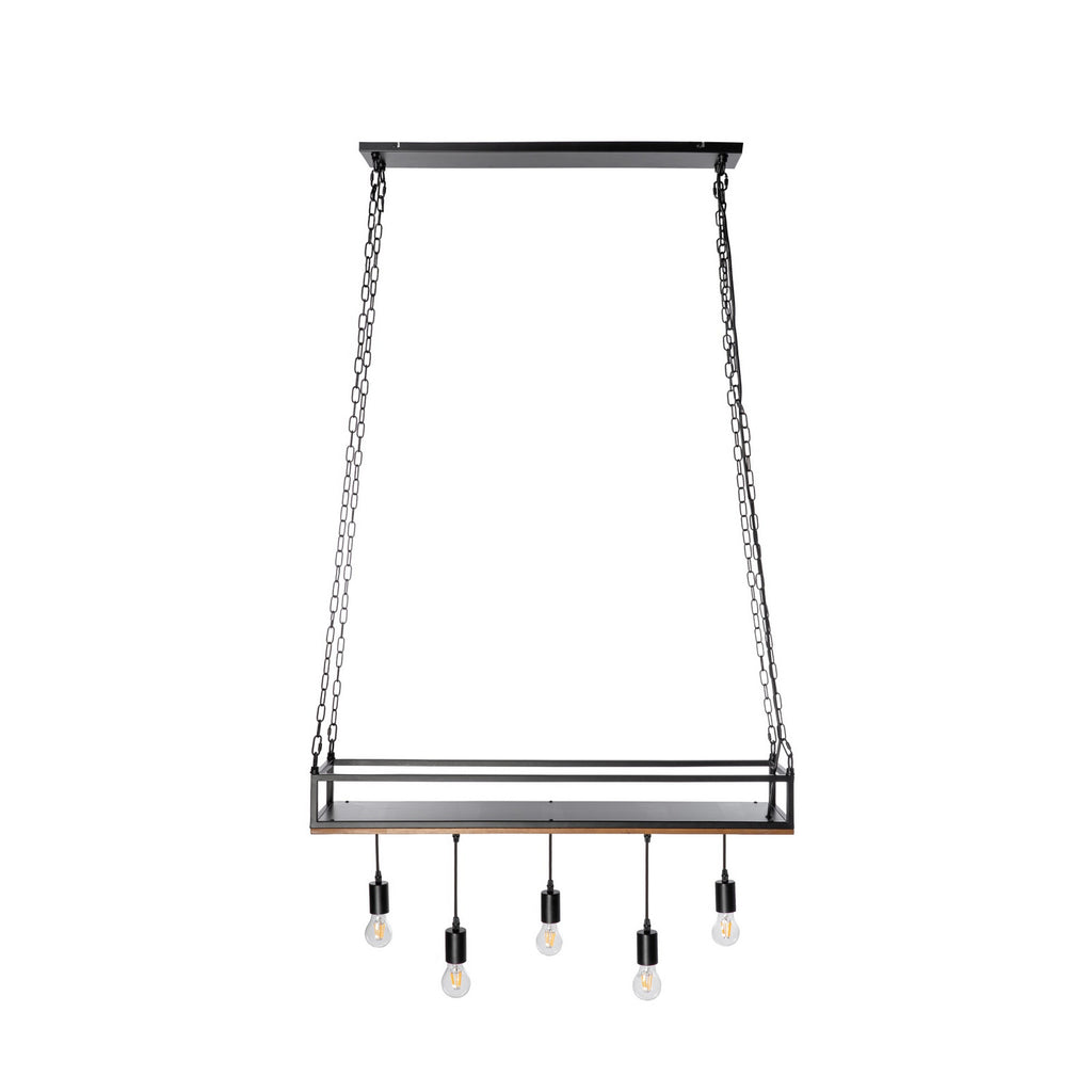Kirista 39 1/2" Black Pendant Light