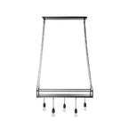 Kirista 39 1/2" Black Pendant Light
