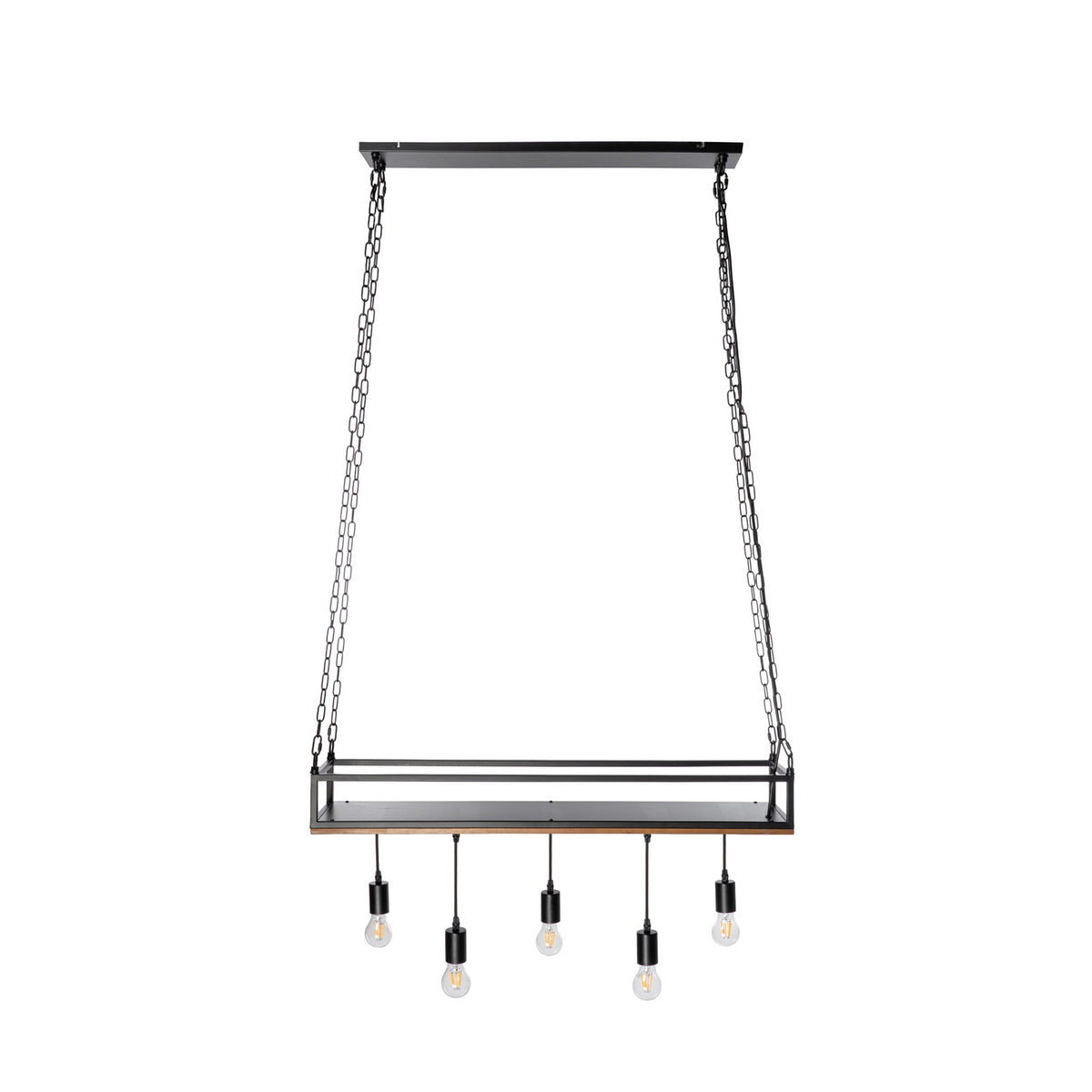 Kirista 39 1/2" Black Pendant Light