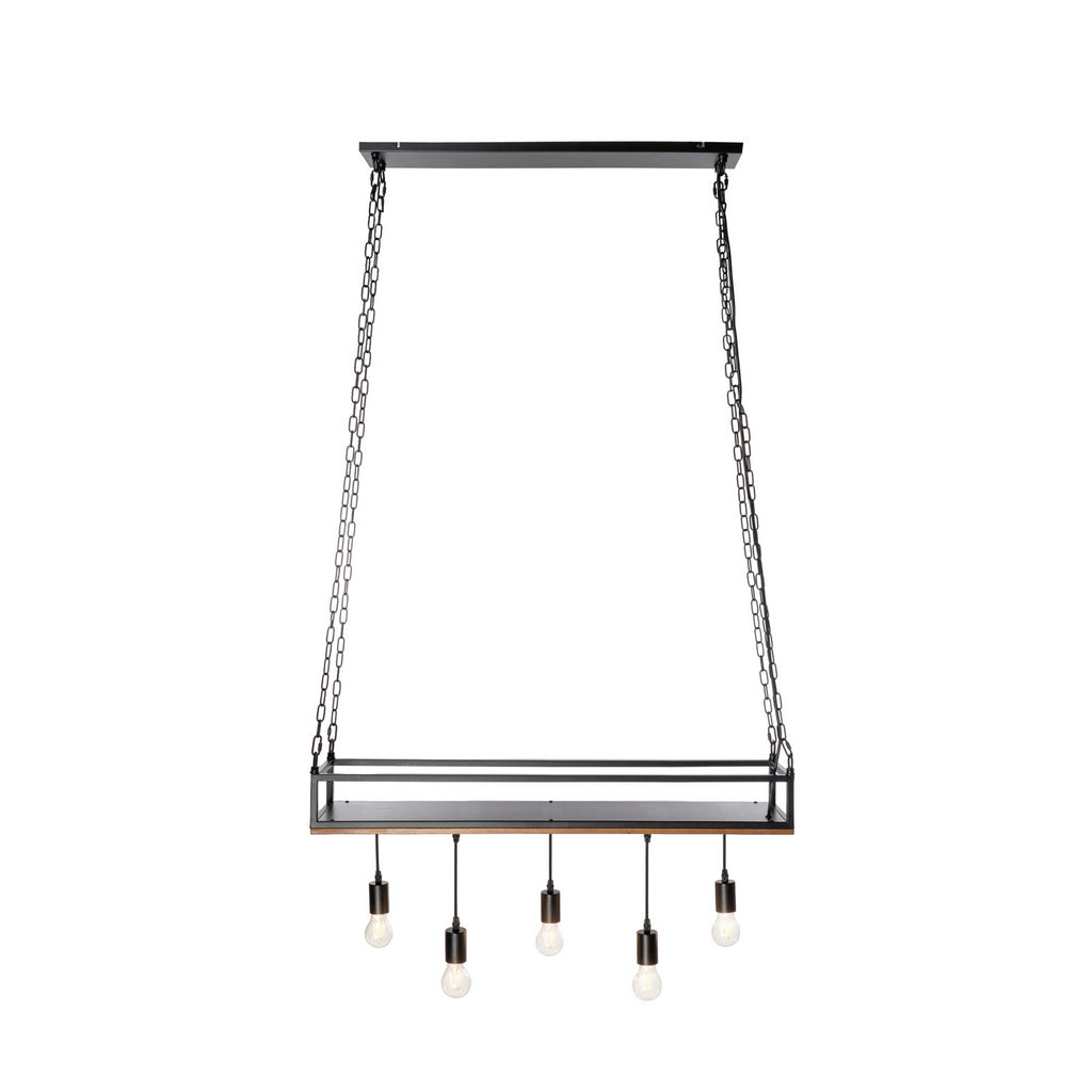 Kirista 39 1/2" Black Pendant Light