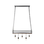 Kirista 39 1/2" Black Pendant Light