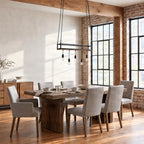 Kirista 39 1/2" Black Pendant Light