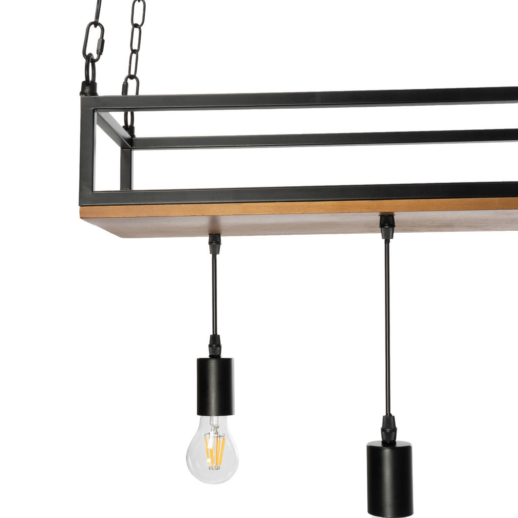 Kirista 39 1/2" Black Pendant Light