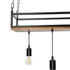 Kirista 39 1/2" Black Pendant Light