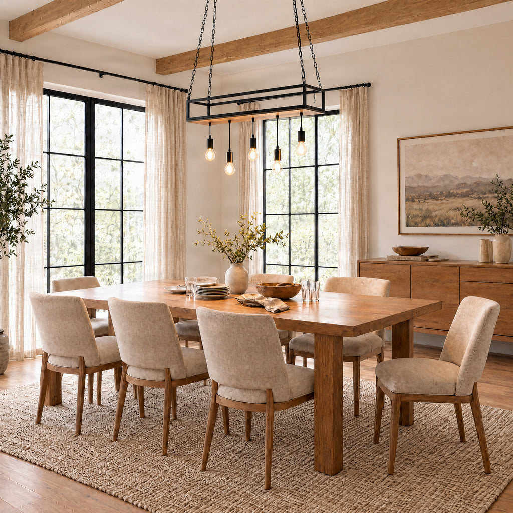 Kirista 39 1/2" Black Pendant Light