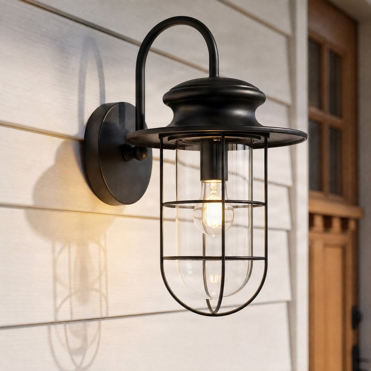 Lucande Oliver Outdoor Wall Light