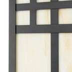 Lucande Aiko outdoor wall light, angular, black, metal/glass